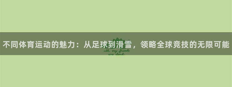 凯发官方正版app五金厂:不同体育运动的魅力:从足球到滑雪,